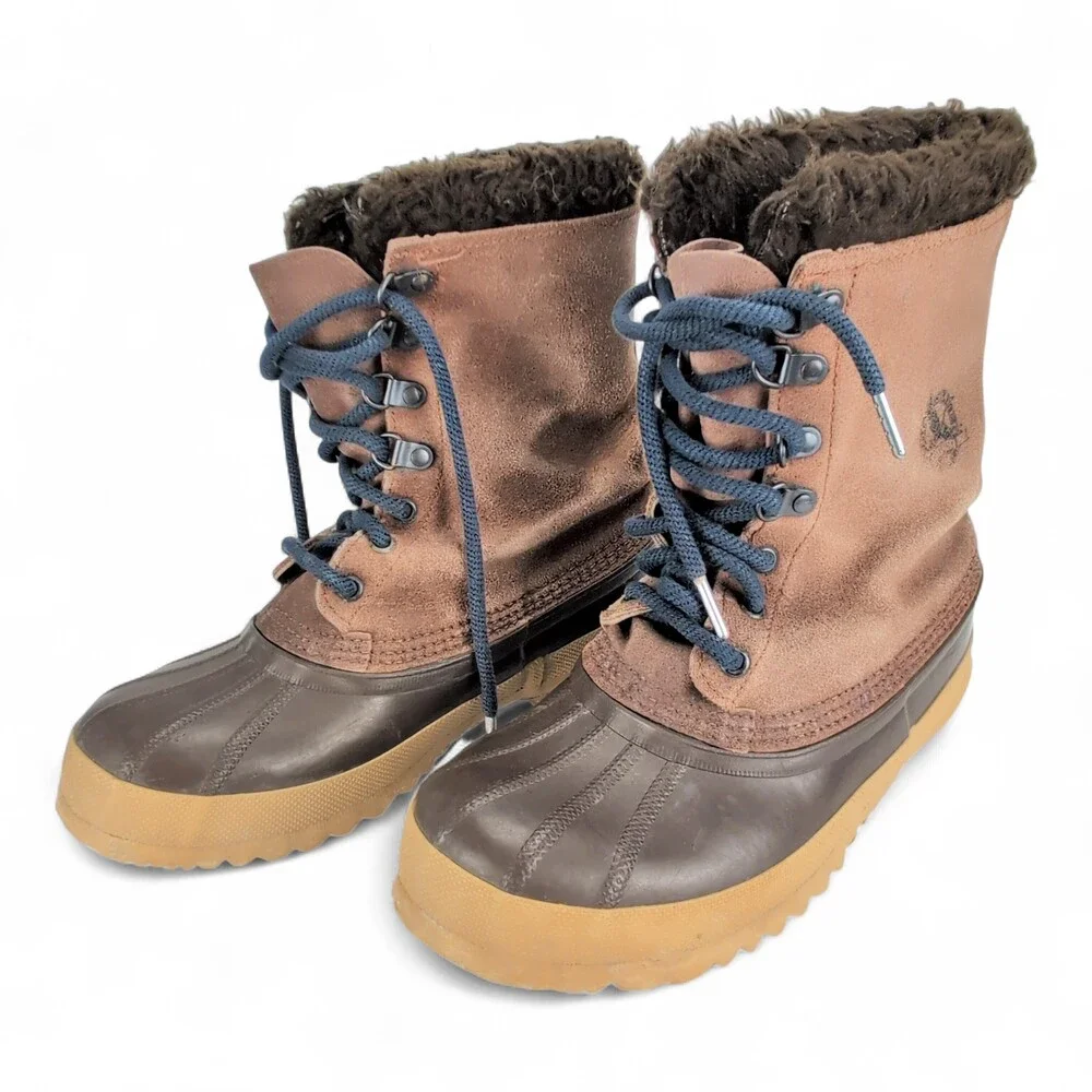 Eddie‎ Bauer Women's Duck Lace-Up Winter Boots Size 8